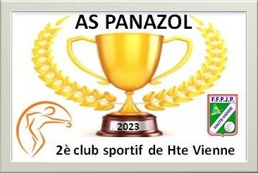 L'AS Panazol classé 2è club Sportif  de Hte Vienne