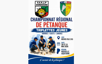 Championnat RégionaL Triplette "MINIMES"
