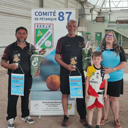 Championnats Départementaux Doublette "MASCULIN" et Individuel "FEMININ" 2026